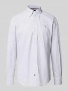 Tommy Hilfiger Regular Fit Businesshemd aus reiner Baumwolle in Dunkel...