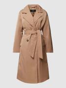 Vero Moda Trenchcoat mit Bindegürtel Modell 'PENCE' in Camel, Größe XL