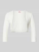 V.M. Jacke mit offener Vorderseite in Offwhite, Größe 34