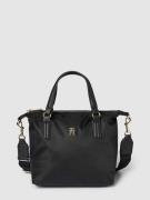 Tommy Hilfiger Tote Bag mit Label-Applikation Modell 'POPPY' in Black,...