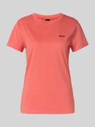 BOSS Orange Slim Fit T-Shirt aus reiner Baumwolle Modell 'ESOGO' in Ro...