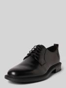 HUGO Schnürschuhe aus echtem Leder Modell 'LYSANDER' in Black, Größe 4...