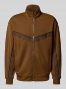 HUGO Regular Fit Sweatjacke aus Baumwoll-Mix Modell 'DINGMOOR' in Haze...