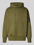 adidas Originals Hoodie mit Kapuze in Oliv, Größe S