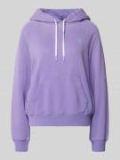 Polo Ralph Lauren Oversized Hoodie mit Kapuze in Lila, Größe S