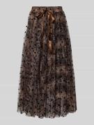 miss goodlife Maxirock aus Tüll mit elastischem Bund in Hazel, Größe M