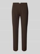 SEDUCTIVE Caprihose mit elastischem Bund Modell 'SABRINA' in Dunkelbra...
