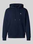Calvin Klein Jeans Hoodie mit Kapuze in Marine, Größe L