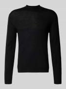 Tiger Of Sweden Strickpullover aus Merinowolle mit Stehkragen Modell '...