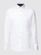 SEIDENSTICKER Regular Fit Business-Hemd mit Knopfleiste in Weiss, Größ...