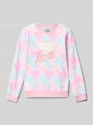 Guess Sweatshirt aus reiner Baumwolle mit Logo-Print Modell 'Active' i...