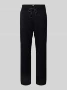 BOSS Regular Fit Sweatpants aus Baumwoll-Schurwoll-Mix Modell 'IDRICO'...