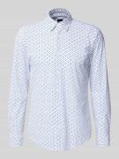 BOSS Slim Fit Businesshemd aus atmungsaktivem Material Modell 'ROAN' i...