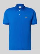 Lacoste Regular Fit Poloshirt aus reiner Baumwolle in Royal, Größe M