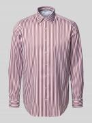 Jake*s Regular Fit Business-Hemd mit Kentkragen in Rostrot, Größe 39/4...