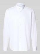 Jake*s Regular Fit Business-Hemd mit Kentkragen in Weiss, Größe 39/40