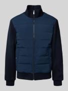 Christian Berg Men Steppjacke mit Stehkragen in Marine, Größe 3XL