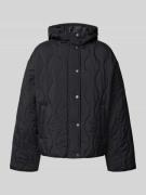 Jake*s Casual Jacke mit Steppnähten in Black, Größe 34