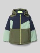 Killtec Funktionsjacke mit Label-Patch in Oliv, Größe 110