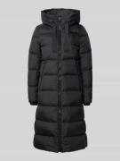Marc O'Polo Regular Fit Daunenmantel mit Kapuze in Black, Größe 42
