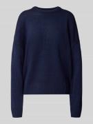 Review Oversized Strickpullover mit gerippten Abschlüssen in Marine, G...