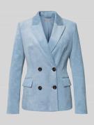 Christian Berg Woman Selection Blazer mit Strukturmuster in Hellblau, ...