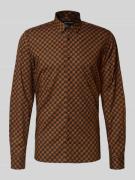 Antony Morato Freizeithemd mit Knopfleiste Modell 'BARCELONA' in Camel...