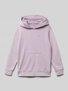 CHAMPION Regular Fit Hoodie mit Logo-Stitching Modell 'Icons' in Flied...