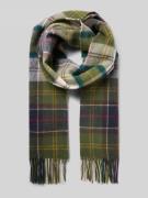 Barbour Schal aus reiner Wolle Modell 'SERENA' in Oliv, Größe 1