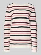 Tom Tailor Regular Fit Pullover aus reiner Baumwolle in Rosa, Größe M