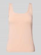Sloggi Slim Fit Tanktop mit Rundhalsausschnitt in Beige, Größe M
