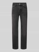 Only & Sons Tapered Fit Jeans aus Baumwoll-Mix Modell 'YOKE' in Black,...