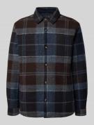 Barbour Regular Fit Hemdjacke mit Brusttaschen in Dunkelbraun, Größe L