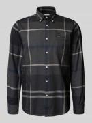 Barbour Tailored Fit Freizeithemd aus reiner Baumwolle in Graphit, Grö...