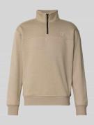 Tom Tailor Denim Regular Fit Sweatshirt aus Baumwoll-Mix in Hazel, Grö...