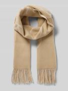 Tommy Hilfiger Schal aus reiner Wolle in Beige, Größe 1