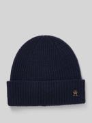 Tommy Hilfiger Mütze aus reinem Kaschmir in Marine, Größe 1