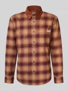 Calvin Klein Jeans Slim Fit Hemdjacke mit Brusttaschen in Mittelbraun,...