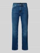 Tommy Hilfiger Straight Fit Jeans aus Baumwoll-Mix in Blau, Größe 30/3...