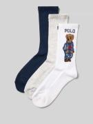 Polo Ralph Lauren Socken mit Logo-Stitching Modell 'Americana' im 3er-...