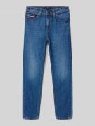 Tommy Hilfiger Teens Straight Fit Jeans aus Baumwoll-Lyocell-Mix Model...