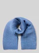 More & More Schal mit Viskose-Anteil in Strick-Optik in Rauchblau, Grö...