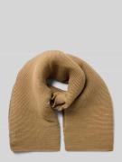 More & More Schal mit Viskose-Anteil in Strick-Optik in Khaki, Größe 1