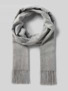 Fraas Schal mit Kordelabschlüssen Modell 'Cashmink' in Hellgrau, Größe...