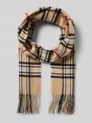 Fraas Schal mit Ausfransungen in Beige, Größe 1