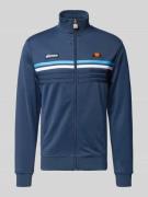 Ellesse Sweatjacke mit Label-Patch Modell 'VICENZA TRACK' in Dunkelbla...