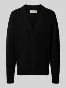 Casual Friday Slim Fit Strickjacke mit V-Ausschnitt Modell 'Heine' in ...