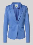 ICHI Blazer mit Reverskragen und Leistentaschen Modell 'KATE' in Rauch...