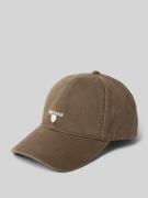 Barbour Basecap aus reiner Baumwolle Modell 'CASCADE' in Oliv, Größe 1