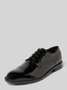 BOSS Schnürschuhe aus echtem Leder Modell 'TAYIL' in Black, Größe 40
